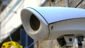 Camera Security CCTV Surveillance Barrel Lens, Security Monitor System Tech