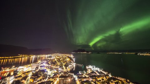 Northern Lights in Alesund