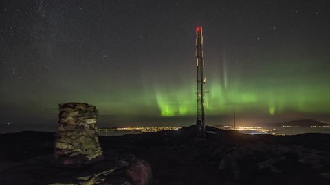 Signalen with Northern Lights