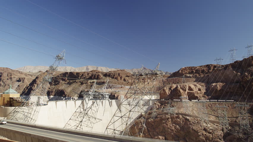 Power Grid at Hoover Dam, Nevada