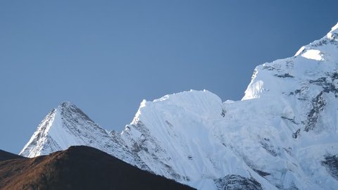 Annapurna Peak in the Himalaya range, Annapurna region, Nepal
