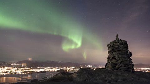 Cairn and Nothern Lights