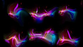 flickering light vortex abstract background