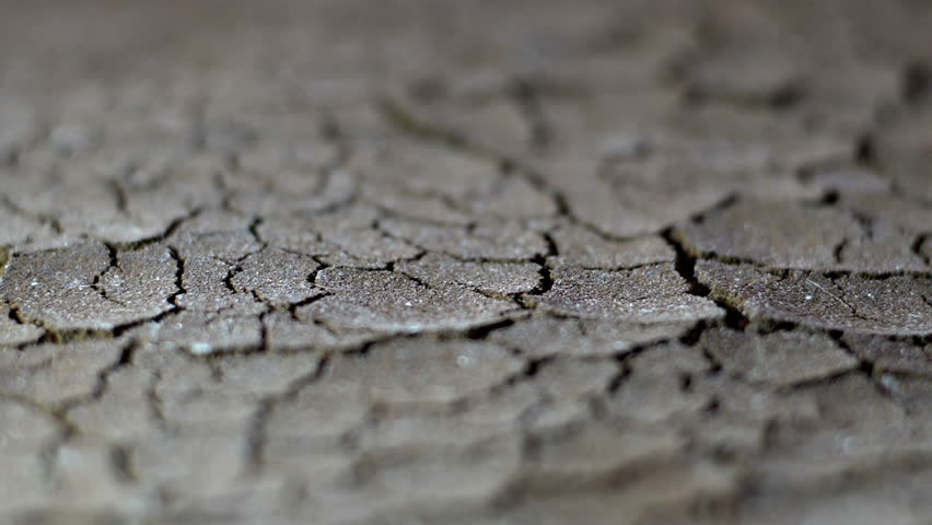 Rain Drops on dry soil slow motion | Shutterstock HD Video #1008726665