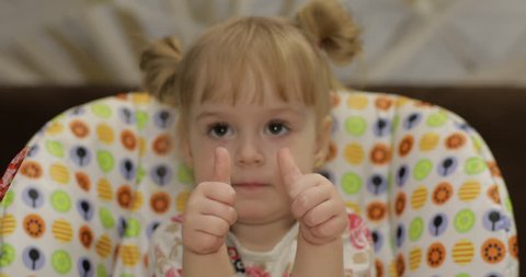 Beautiful Two Years Old Girl の動画素材 ロイヤリティフリー Shutterstock
