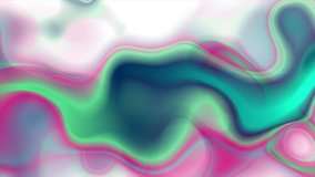 Holographic foil neon trend wavy abstract motion graphic design. Seamless looping. Video animation Ultra HD 4K 3840x2160