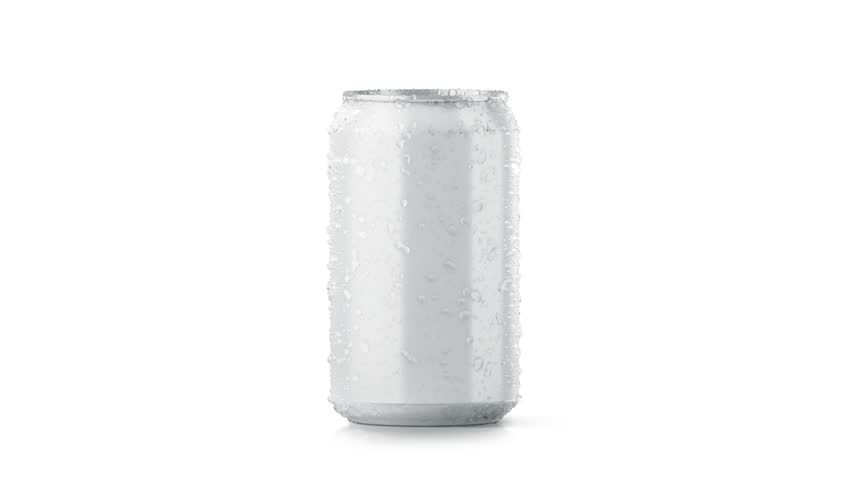 Download Blank Wet Aluminium Beer Can Stock Footage Video 100 Royalty Free 1008767978 Shutterstock