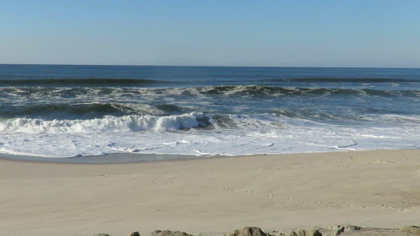 Wave of the ocean in portugal | Shutterstock HD Video #1008809225