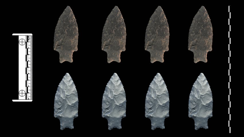 Spear Point - Late Archaic
Paleolithic artifacts animation