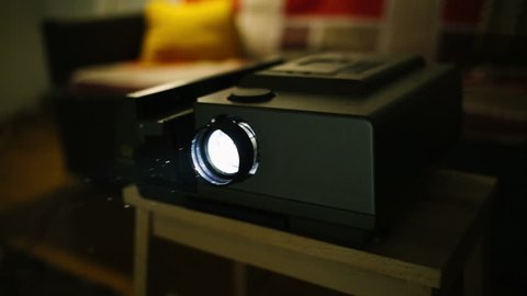 Photo slide projector