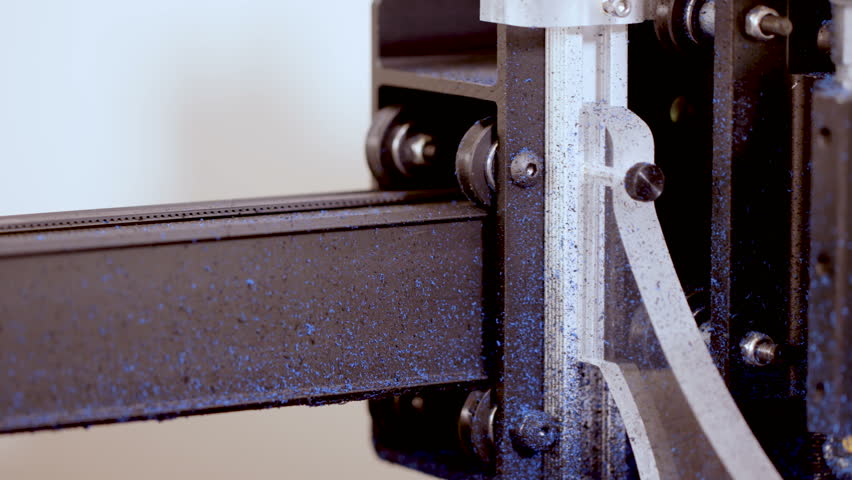 Engineering machine designed for cutting foam.