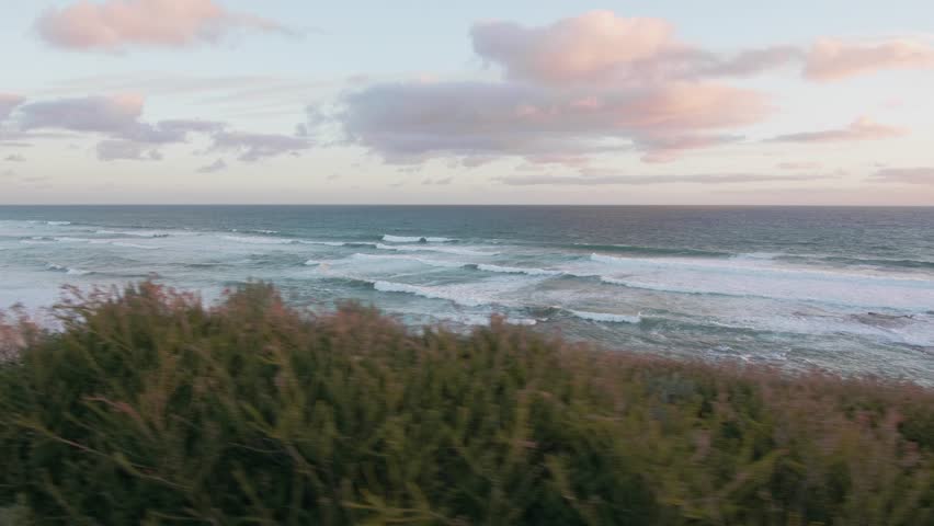 Australia beach sunset scene, Mornington Peninsula