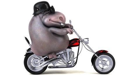 Fun hippo - 3D Animation