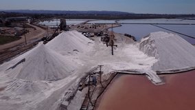 San Diego - South Bay Salt Mountains - Drone Video  Aerial Video of South Bay Salt Mines It has been in operation since the 1870s.