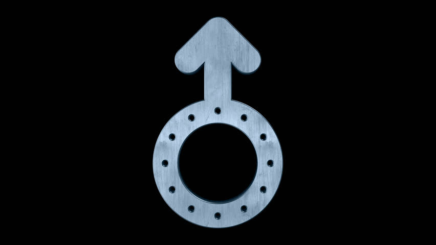Man sign animation in PNG format with ALPHA transparency channel. 4K
