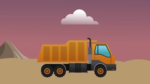 Hand Drawn Cute Cars Truck Tractor Stock Vector (Royalty Free ...
