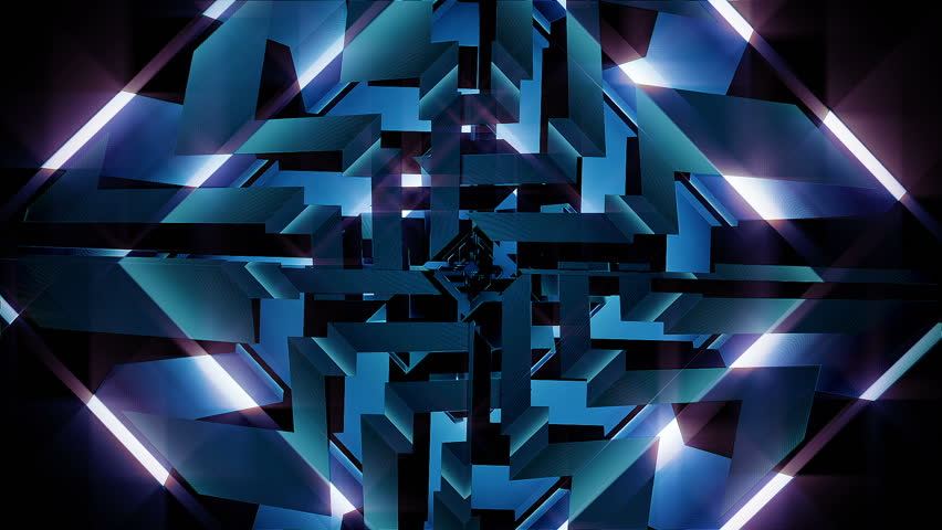 Digital Stream Vj Loop の動画素材 ロイヤリティフリー Shutterstock