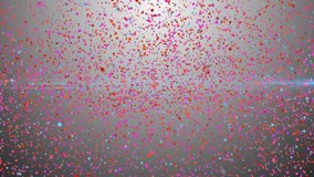 background glitter dream glowing particles wall colorful