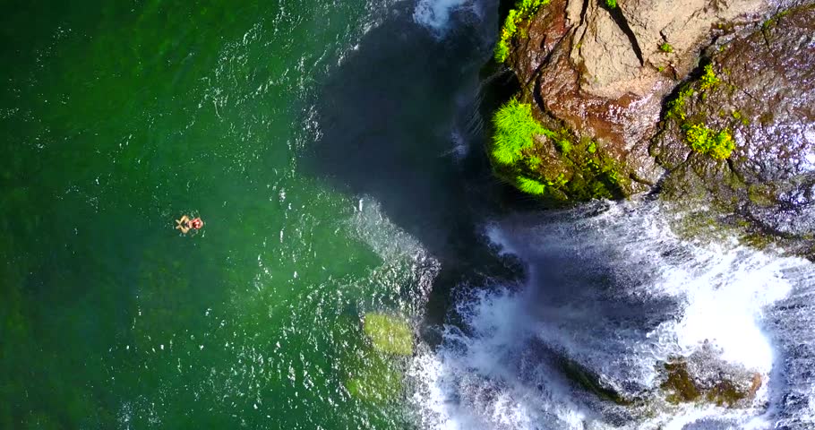 Lower Kalama River Falls waterfall