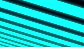 Glowing Blue Lines Hypnotic Retro Abstract Motion Background Loop