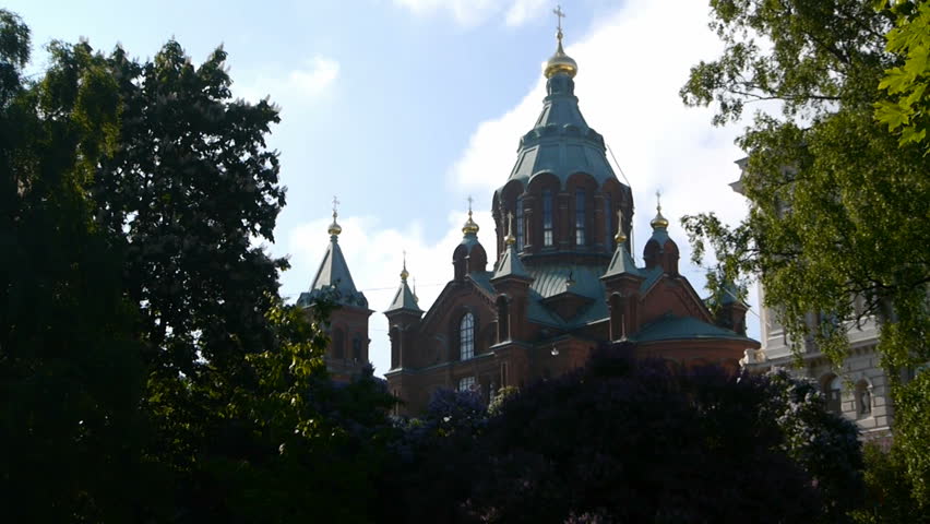 The Uspenski Cathedral, Helsinki, is one of two cathedrals in the city. It is the main cathedral of the Finnish Orthodox Church in the diocese of Helsinki