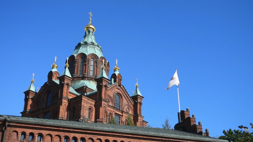 The Uspenski Cathedral, Helsinki, is one of two cathedrals in the city. It is the main cathedral of the Finnish Orthodox Church in the diocese of Helsinki