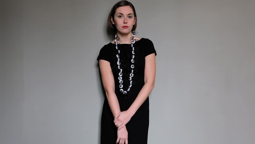 Portrait of a young beautiful woman indoor at home