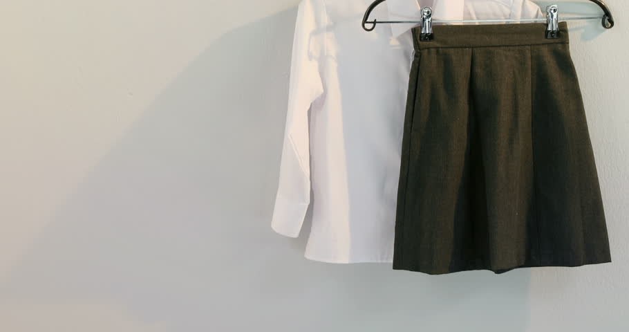 formal shirt and skirt