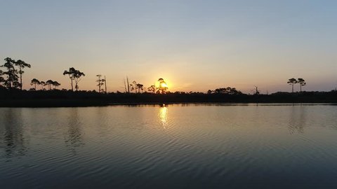 Sunrise at Western Lake in Grayton Beach FL