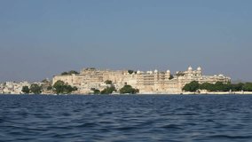 Video 1080p - City palace in Udaipur. India. Rajasthan.