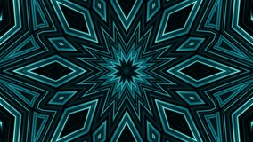Seamless animated 4K starlike pattern for entertainment, projections, or backgrounds