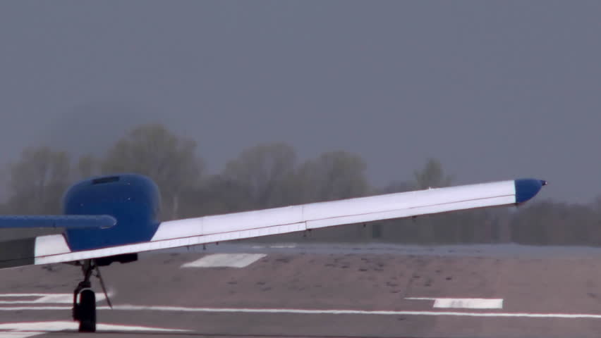 A training twin taking off on a teaching flight at Oxford Airport. Apart from training pilots this airfield is used extensively for business and corporate travel.