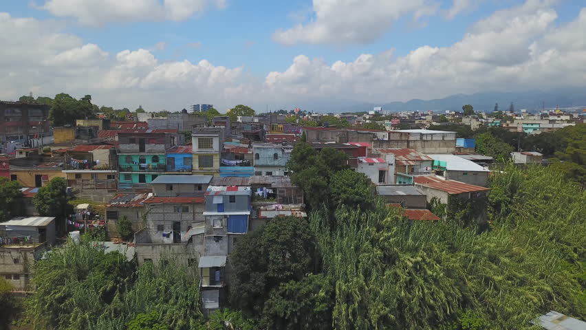 Drone Aerial Guatemala Antigua City Stock Footage Video 100 Royalty   1 