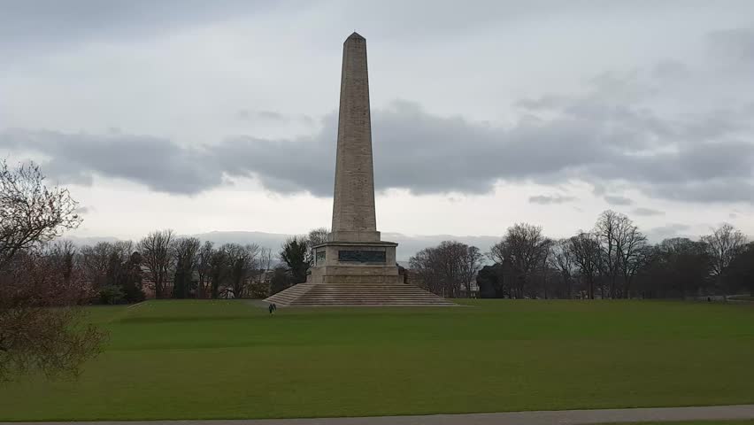 Wellington Monument at Phoenix Park in Dublin