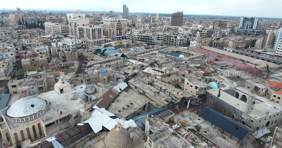 City Homs Syria Stock Footage Video Royalty Free Shutterstock