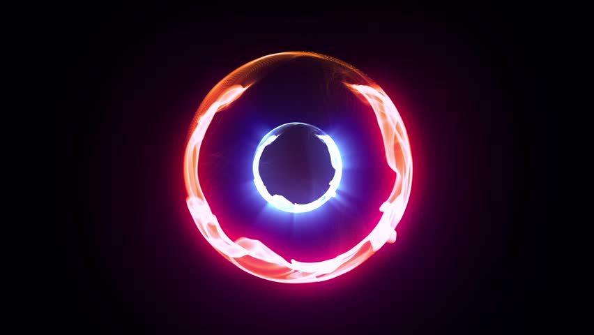 red plasma ball
