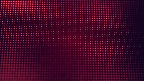 Abstract Red cg motion waving texture with glowing defocused particles. Cyber or technology digital landscape background. 1920p Full hd