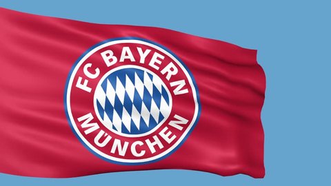 Fc Bayern Munich Flag Is Stock Footage Video 100 Royalty Free 1015023157 Shutterstock