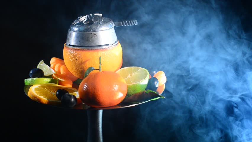 Modern Fruit Hookah Bowl with : video stock a tema (100% royalty free)  1009370825 | Shutterstock