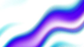 Moving and vibrating random psychedelic waves. Abstract screensaver for video. Looping footage.