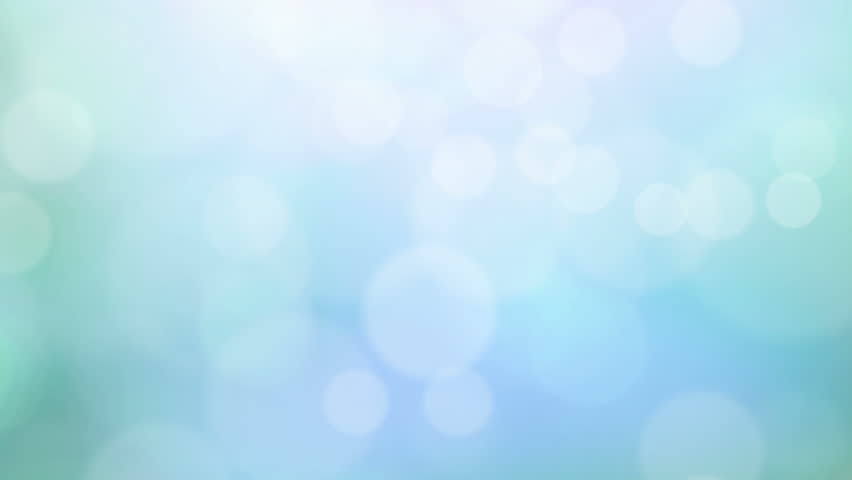 Abstract Blue Defocused Lights Background