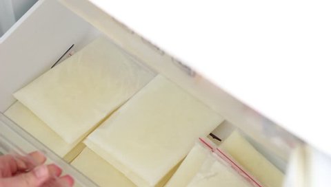 Organize Breast Milk for Donation. Storing, labeling, freezing, and organizing milk
