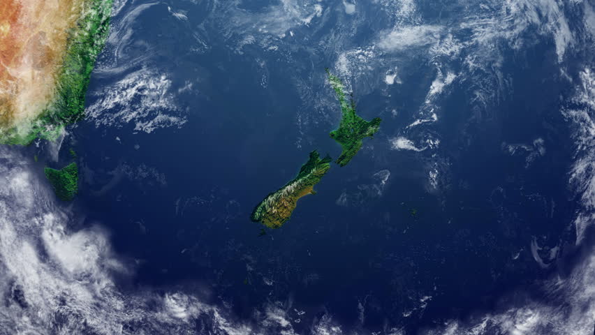 NEW ZEALAND DIGITAL MAP
