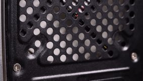 Closeup on the ports on the rear of a desktop computer - Powered by Shutterstock - Get 15% off with code: PIKWIZARD15