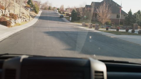 Car hitting distracted driver / Cedar Hills, Utah, United States