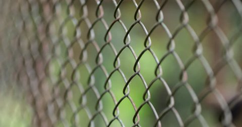 City Urban Fence. Metal protective fence against intruders or invaders. Private property fences. 