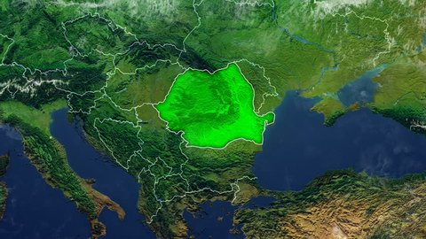 ROMANIA DIGITAL MAP