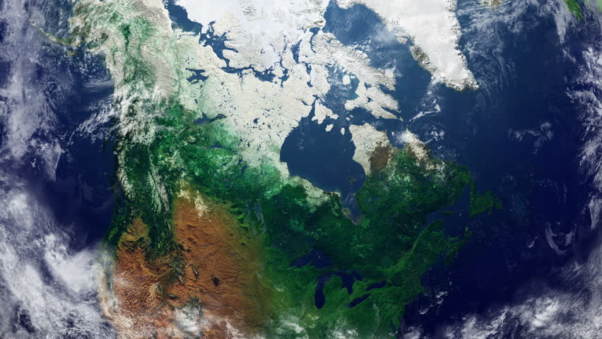 CANADA DIGITAL MAP