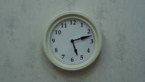 timelapse of wall clocks