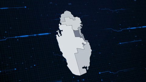 Qatar Network Map
